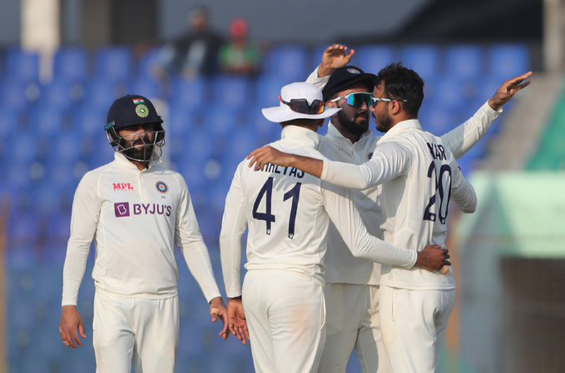 India on threshold of winning first Test against Bangladesh