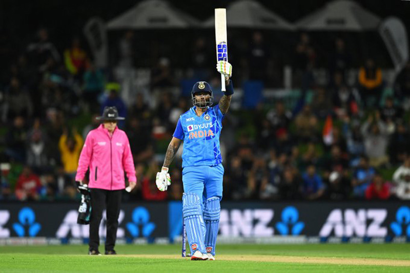 Suryakumar Yadav hammers 111 runs as India beat NZ by 65 runs