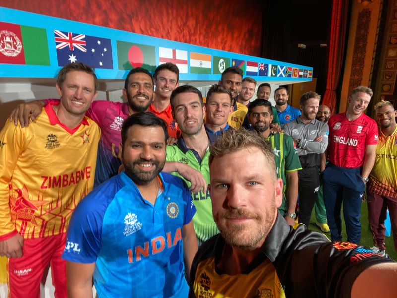 T20 World Cup: All 16 captains pose for a selfie