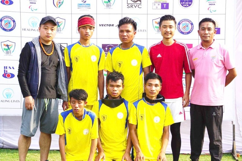 Nagaland men's blind football team impresses in national tournament