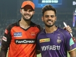 KKR win toss, elect to bowl first against Sunrisers Hyderabad