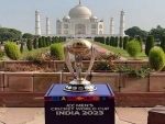 Agra: Video shoot of ICC World Cup trophy done at Taj Mahal