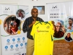 Australian cricket team donates T-shirts to IVI's campaign for urban poor on World Optometry Day