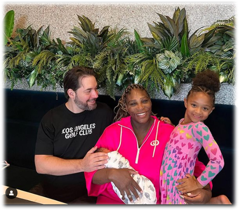 Meet Adira River Ohanian: Serena Williams, husband Alexis Ohanian ...