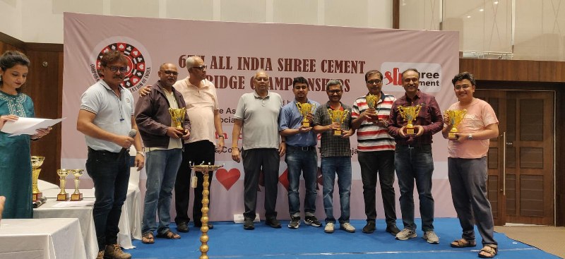 All India Shree Cement Bridge Championship: ‘Formidables’ from Delhi wins team championship