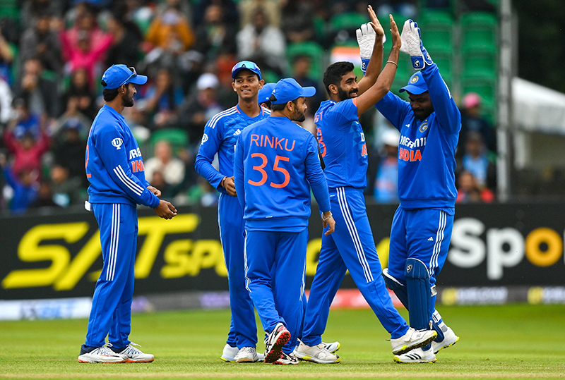 First T20I: India win against Ireland on DLS method
