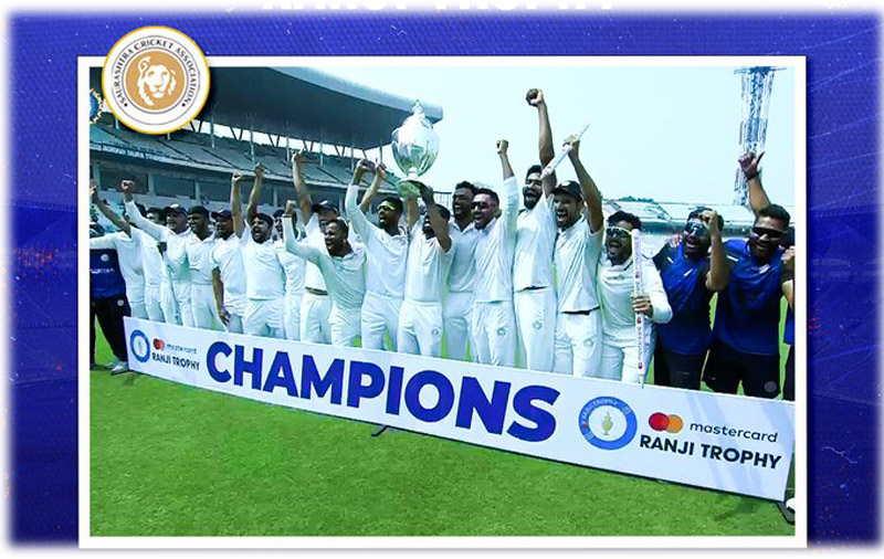 Dominant Saurashtra down Bengal to lift Ranji Trophy title