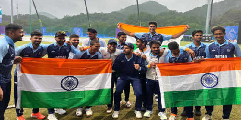 Asian Games: India win gold at Hangzhou due to better T20 ranking after match was called off due to rain