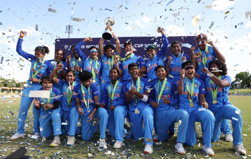 Twitter erupts as India beat England to lift inaugural ICC U19 Women's T20 WC title