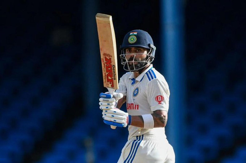 Virat Kohli ends his overseas ton drought by smashing 121 against West Indies in Port of Spain 