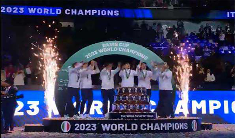 Italy clinches Davis Cup for first time in 47 years