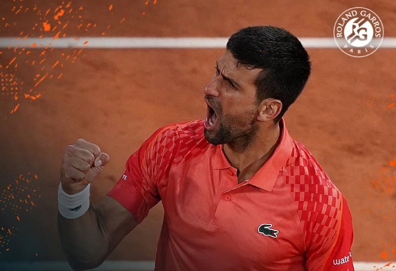 Novak Djokovic overcomes late-match wobble at French Open