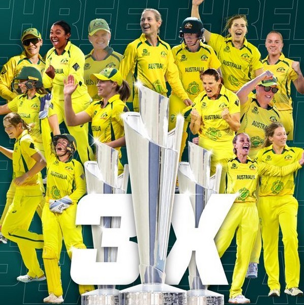 Australia clinch Women’s T20 WC champs for sixth time