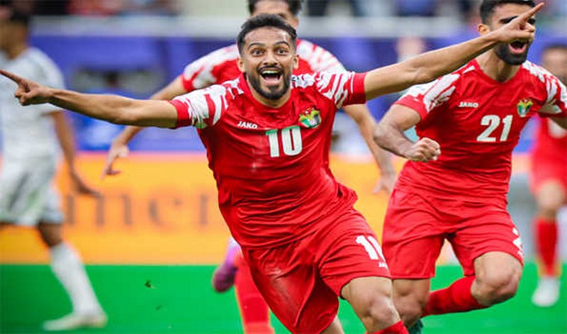 Jordan overturn 10-man Iraq, hosts Qatar edge Palestine in AFC Asia Cup challenge