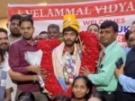 After historic Candidates Chess Tournament win, D Gukesh returns to rousing welcome in Chennai