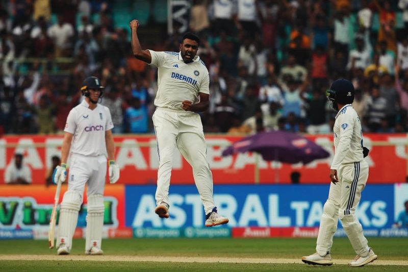 R Ashwin scripts record by scalping his 500th Test wicket during the ongoing third Testa against England