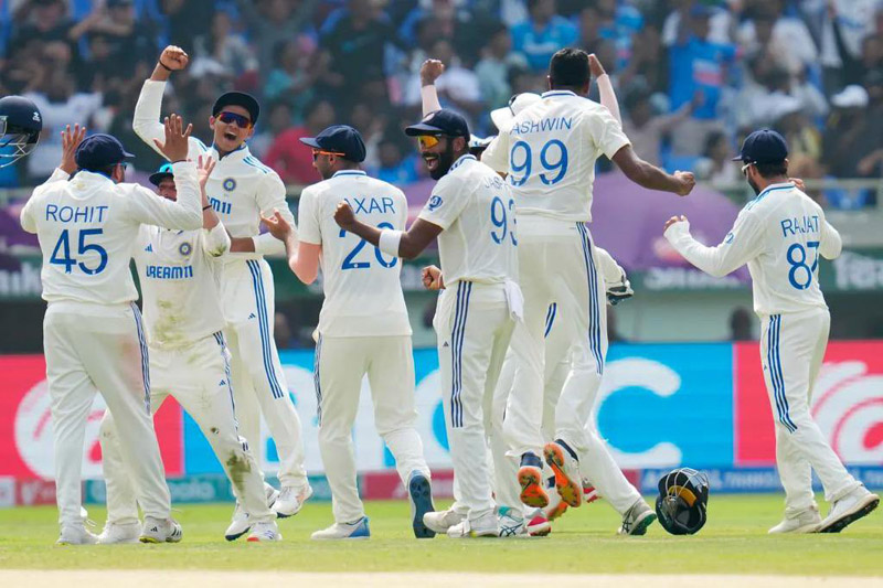 India beat England by 106 runs to bounce back, level series 1-1
