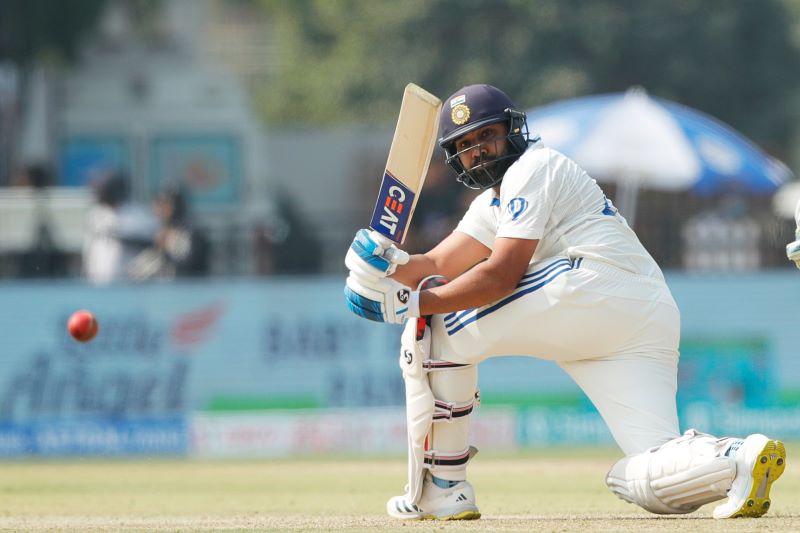 Rohit Sharma steadies India after fall of early wickets against England in Rajkot