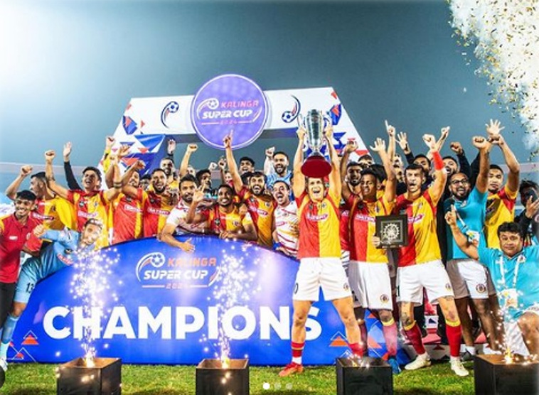 East Bengal win spine-chiller to clinch Kalinga Super Cup