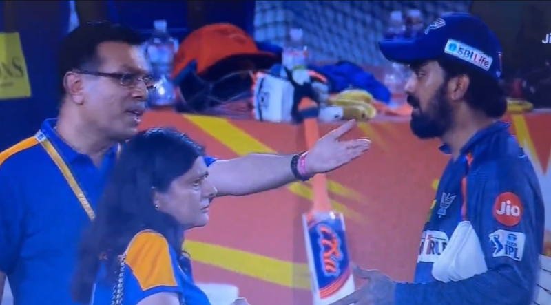 LSG owner Sanjiv Goenka slammed after his on-field heated argument with KL Rahul goes viral