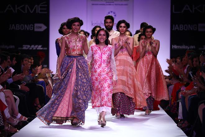Krishna Mehta showcases collection at LFW