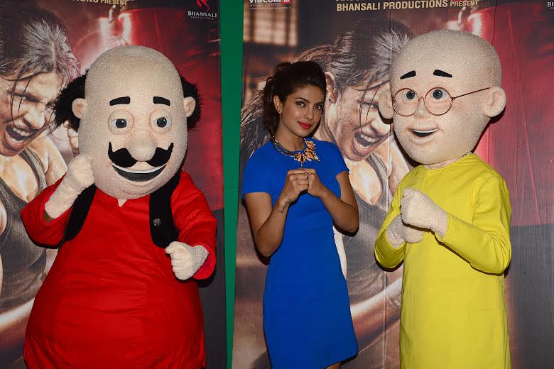Priyanka Chopra teaches Nickeldeon's star toons