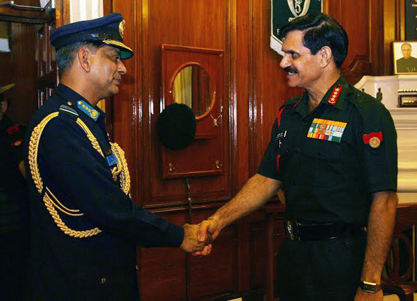 Bangladesh Air Force Chief calls on Gen Dalbir Singh