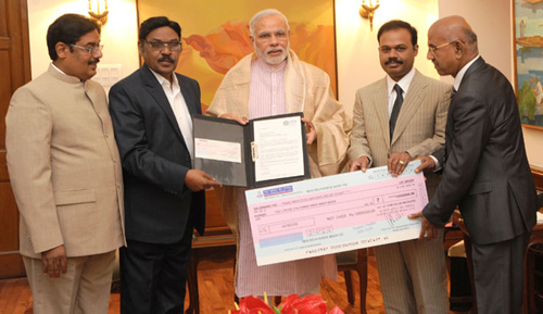 Sashastra Seema Bal, SRM University and ITC make donations for PMNRF 