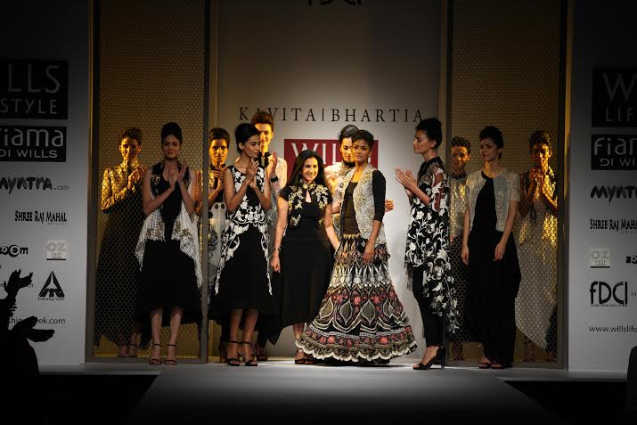 Kavita Bhartia showcases her collection at  WLIFW 