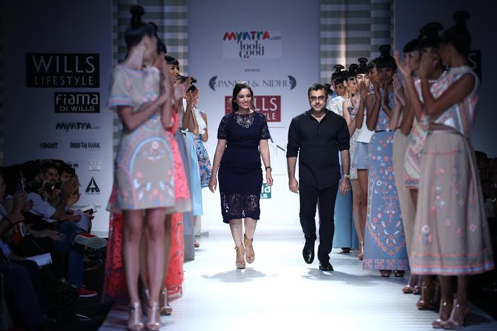Pankaj & Nidhi showcase collection at  WLIFW 
