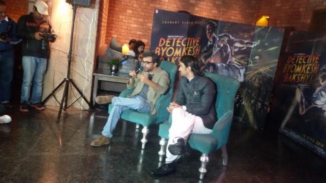 Dibakar launches poster of Byomkesh on day Japan had bombed Kolkata