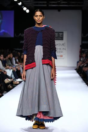 Designer Karishma Shahani showcases collection at LFW