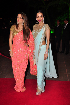 Starry affair at Salman Khan sister's wedding reception