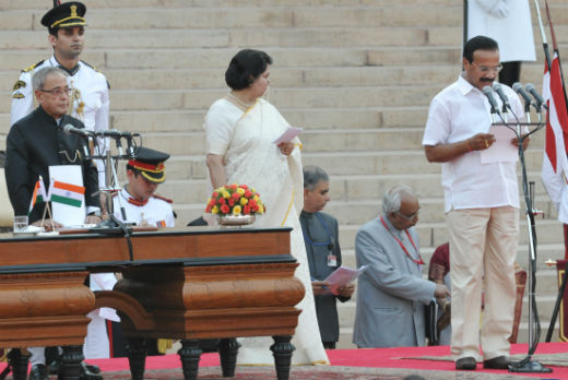 Narendra Modi takes oath as India's PM