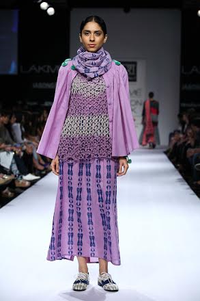 Designer Karishma Shahani showcases collection at LFW