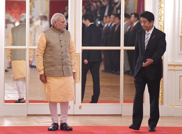 Modi in Japan