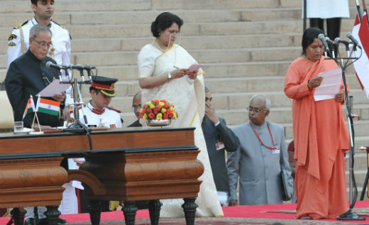Narendra Modi takes oath as India's PM