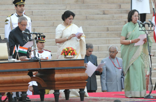 Narendra Modi takes oath as India's PM