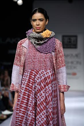 Designer Karishma Shahani showcases collection at LFW