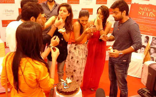 TV celebs visit Option's Mall before Telly Calender shoot in Jordan
