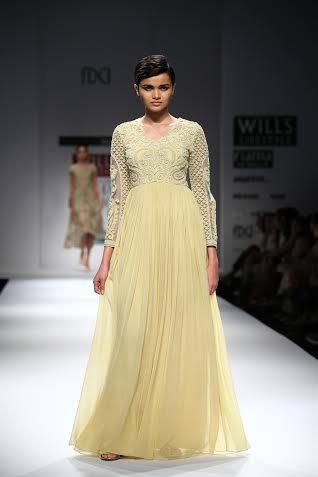 Models walk for Manish Gupta