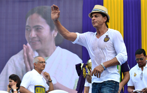 Eden felicitates SRK, KKR