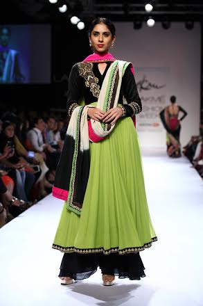 Designer Ekru showcases collection at Lakme Fashion Week 