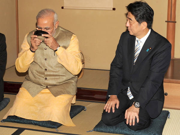 Modi in Japan