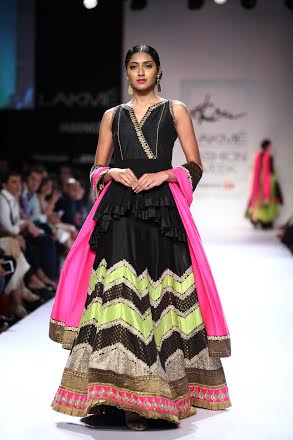 Designer Ekru showcases collection at Lakme Fashion Week 