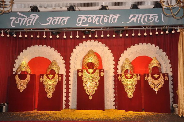 Tanishq adorns Goddess Durga idol with jewellery