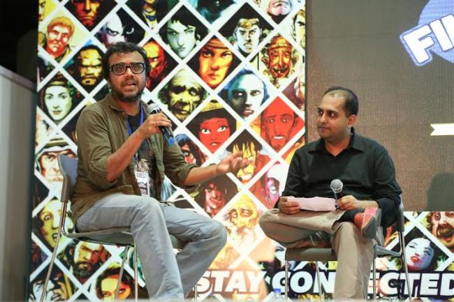 Dibakar at Comic Con with Byomkesh
