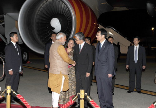 Narendra Modi in Japan