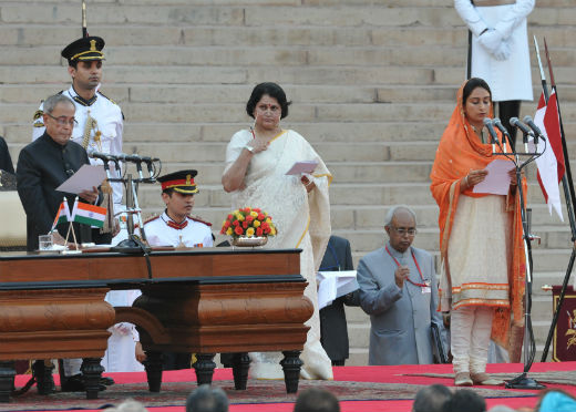 Narendra Modi takes oath as India's PM