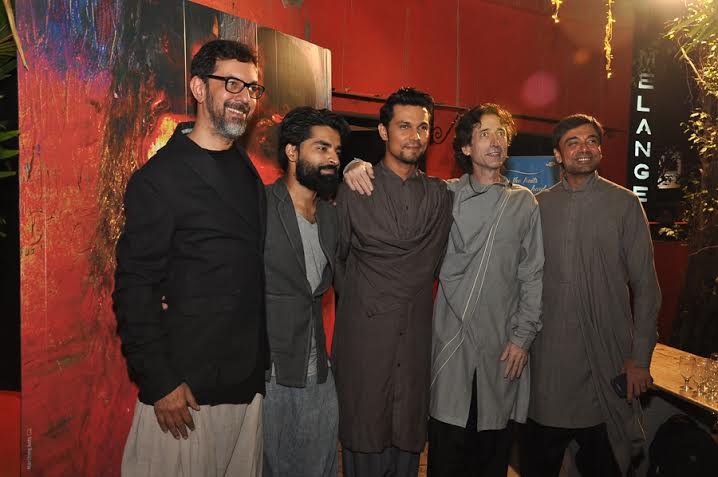 Wine and cheese party for Rang Rasiya team